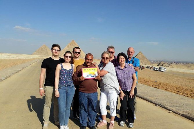 1-day trip to Cairo with flight from Hurghada / Makadi Bay / Soma Bay / El Gouna - Meeting your guide at Cairo airport
