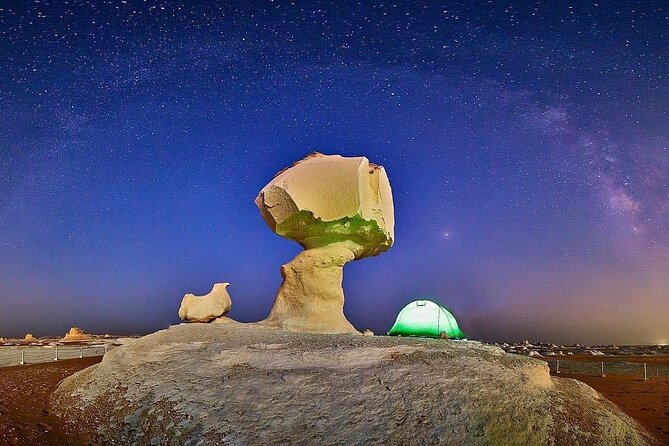 2-Day Black & White Desert, Crystal Mountain, option Pyramid tour - Leaving Cairo for Bahariya Oasis