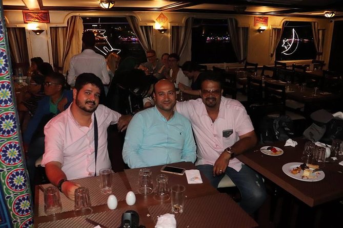 2-hours night dinner cruise show : Eat , Dance and Sing - Boarding at the Nile Corniche