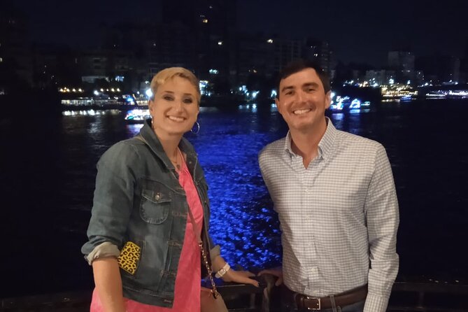 2-hours night dinner cruise show : Eat , Dance and Sing - Cairo lights from the upper sun deck