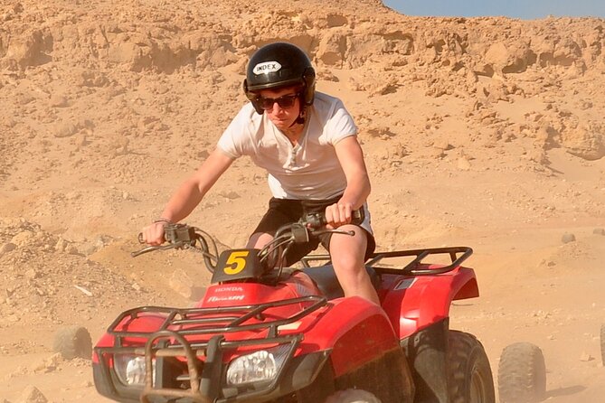 3 Hour ATV Quad Adventure in Hurghada - Reaching the Bedouin village at 20 kilometers