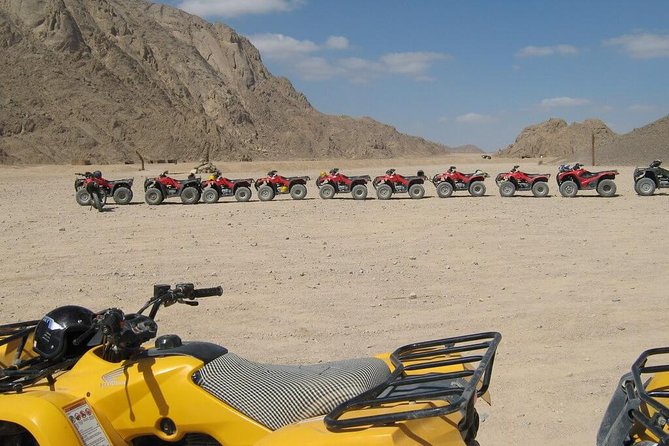 3-Hour Desert Quad Bike in Hurghada Desert - Camel riding, tea, and questions about animal welfare