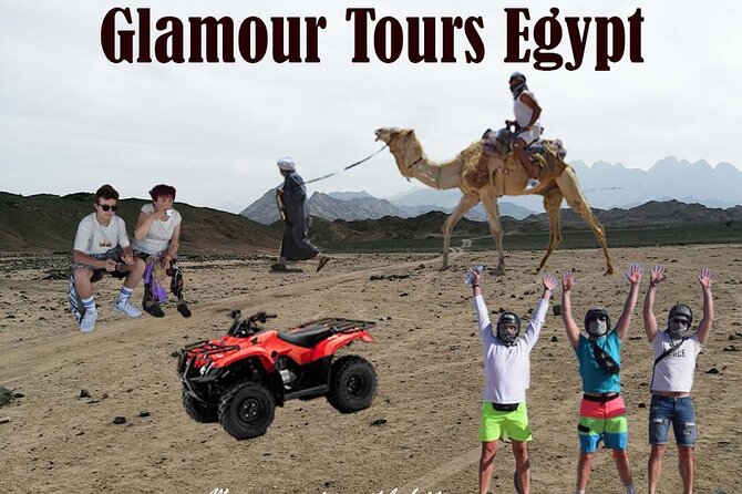 3 hours Quad bike driving - A Bedouin camp with tea and camels