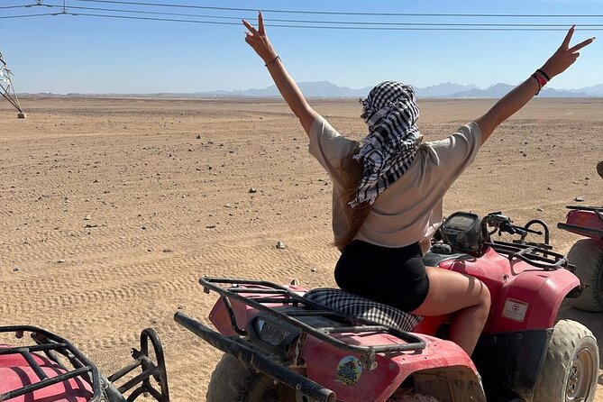 3 Hours Quad Riding, Bedouin Village and Camels in Hurghada - Riding 20 kilometers through the Eastern Desert