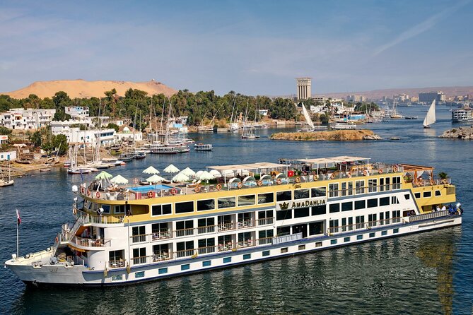 4 Day Nile Cruise Aswan to Luxor, Abu Simbel & Hot Air Balloon - Day 1: Philae Temple and the Aswan High Dam
