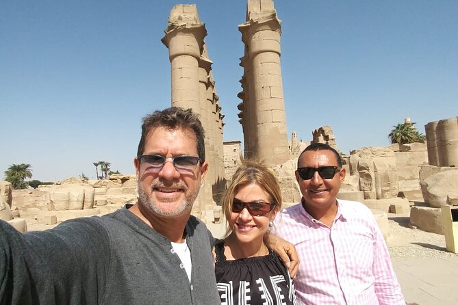4-Days Aswan sails Nile Cruise Luxor &Abu Simbel.Hot air Balloon - West Bank Luxor: tombs, Hatshepsut, and the Colossi