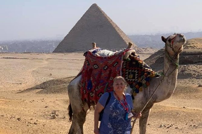 4-Hours Private Giza Pyramids,sphinx,Lunch,Camel & Inside Pyramid - Fifteen minutes on a camel
