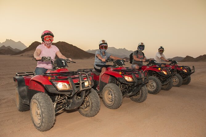 5 hours Quadbike Safari in Hurghada - Pickup at 2:00 pm and the ride to the safari center