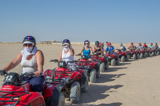 5 hours Quadbike Safari in Hurghada - Barbecue dinner under the desert sky