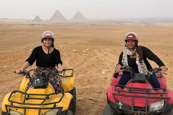 60 Min Quad Bike Ride Private Tour from Cairo or Giza - Photographing the Sphinx and pyramids