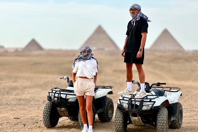 60 Min Quad Bike Ride Private Tour from Cairo or Giza - The one-hour quad bike ride near the pyramids