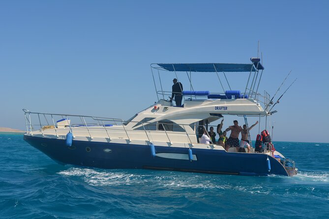 8-Hour Private Boat Charter Exclusive & Lunch Transfer -Hurghada - Key points at a glance