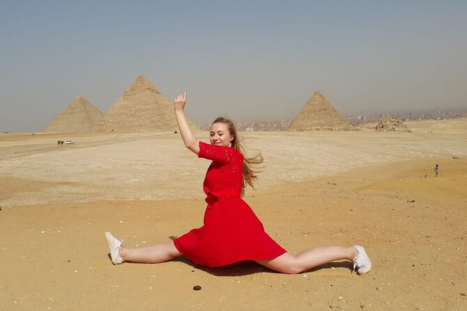 8 Hours Guided tour to Giza Pyramids , Sphinx, Saqqara & Dahshur - The Sphinx and Valley Temple