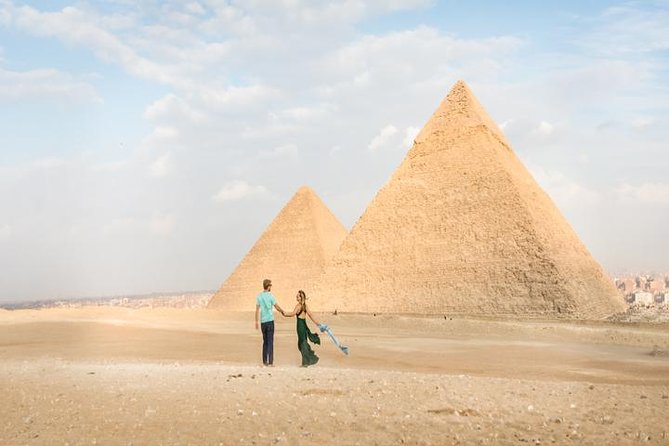 8 hours-Private Guided Day Tour to Memphis Saqqara and Giza with Lunch - The included camel ride around the plateau