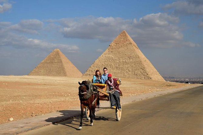 8 hours-Private Guided Day Tour to Memphis Saqqara and Giza with Lunch - The Sphinx, Valley Temple, and mummification complex