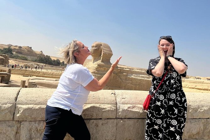 8-Hours Private Guided Tour in Giza , Egyptian Museum & Market with Lunch - Transport, timing, and physical demands