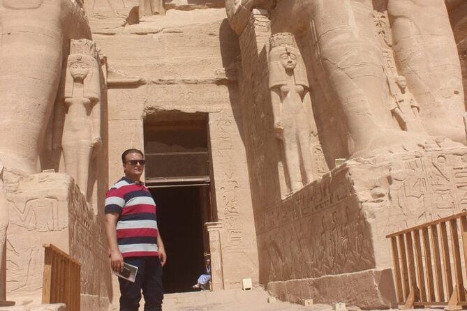 Abu Simbel temple in Aswan - Arriving at the Abu Simbel archaeological site