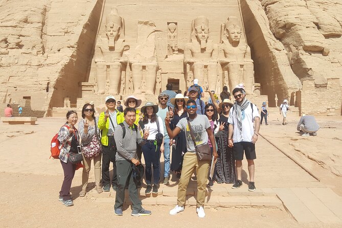 Abu Simbel Temples Private Guided Tour from Aswan by coach - Entering the temples of Ramses II and Nefertari