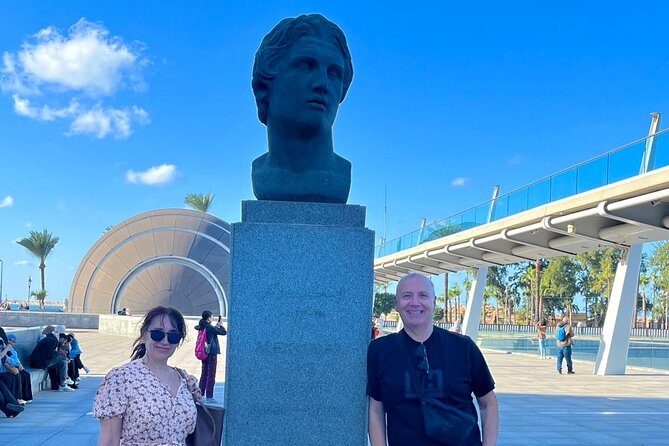 Alexandria day tour.The catacomb, pompy's pillar,the citedal - The Roman Amphitheater’s small details