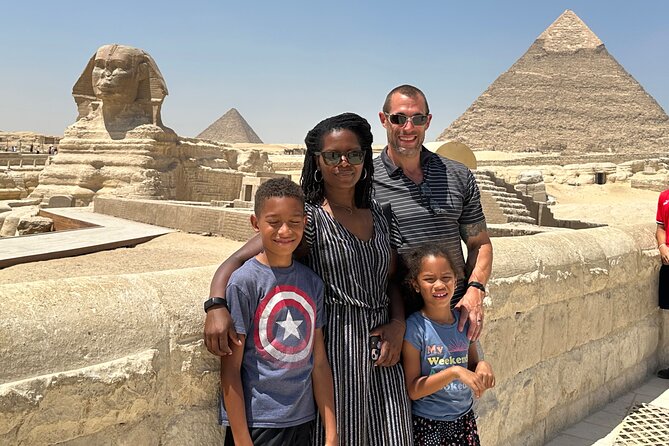 All-in-One Giza Pyramids from inside, Sphinx & Camel ride & Lunch - The Valley Temple and the Great Sphinx