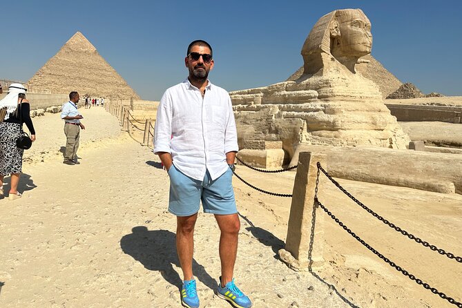 All-in-One Giza Pyramids from inside, Sphinx & Camel ride & Lunch - The guides and drivers make the difference