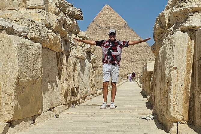 All-in-One Giza Pyramids from inside, Sphinx & Camel ride & Lunch - Queen Hetepheres’ pyramid and the smaller royal monuments