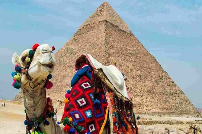 All INC- Pyramids,Camel Ride،(1 hour) four wheeler (ATV)& Lunch - One hour on an ATV behind the pyramids