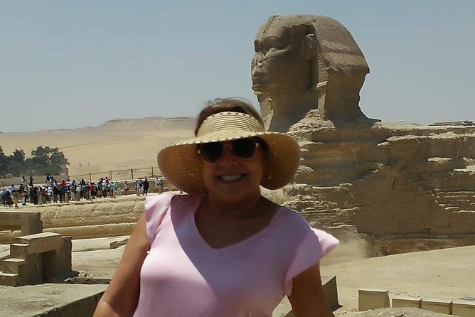 All Inclusive day tour to Giza pyramids, Egyptian museum and Felucca - A 30-minute camel ride in the Sahara