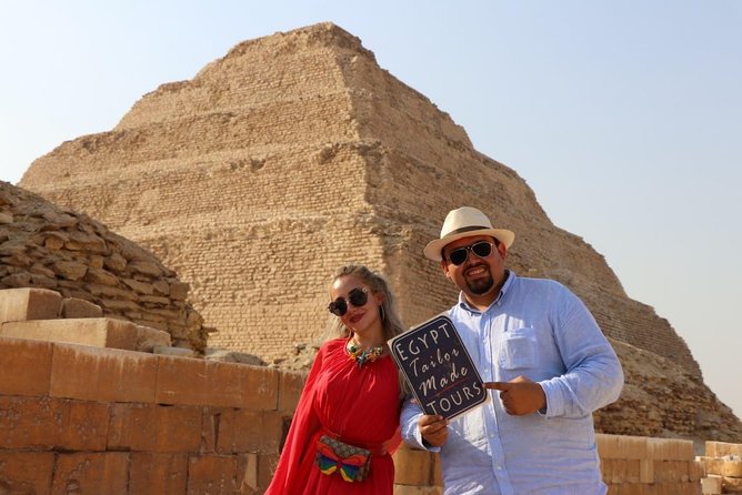 All Inclusive: Day Tour to Giza Pyramids, Saqqara and Dahshur - Key points to know before booking