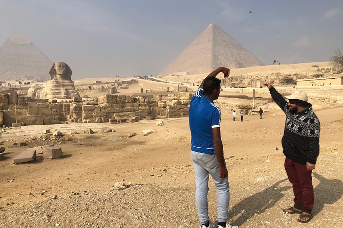 All Inclusive - Giza Pyramids , Sphinx, Cairo Museum and Lunch - The Sphinx and the camel ride