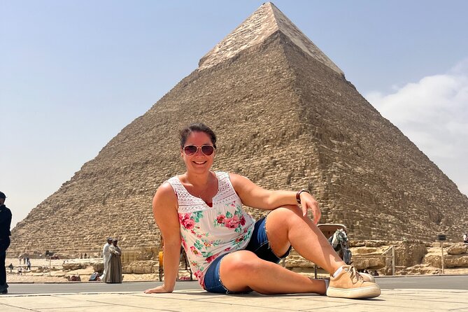 ALL INCLUSIVE PRIVATE DAY Giza Pyramids ,CAMEL ride, LUNCH - Seeing the Great Pyramid of Khufu up close