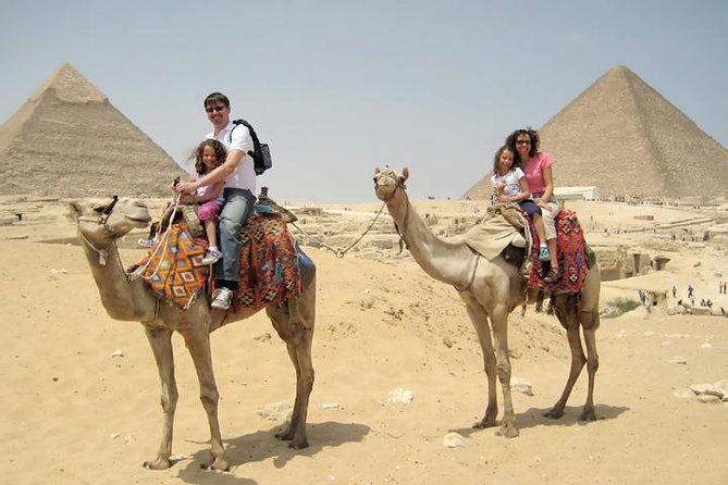 All-inclusive Private Day-Tour to Giza Memphis Saqqara Camel Ride - Lunch with a view of the Giza pyramids
