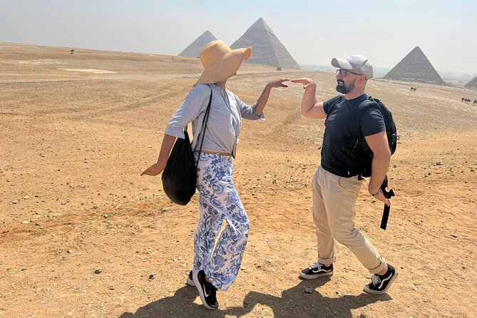 All inclusive Private Tour Giza Pyramids Sphinx ,Camel Ride and Lunch - Memphis and Saqqara need a quick confirmation