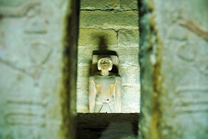 All Saqqara treasures (Pyramids and Tombs) and the underground Serapeum - The Step Pyramid of Djoser and its temple