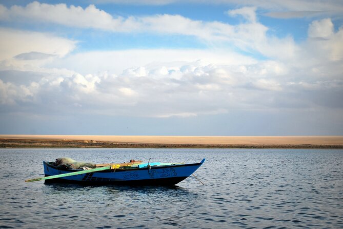 Allinclusive Private Tour Fayoum Oasis & Valley of Wales - A boat ride gives you a different view of Wadi El-Rayan