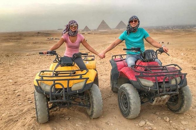 Amamzing Day Tour To Giza Pyramids With Camel Ride & Four Wheeler (ATV) - Starting at the Giza Plateau