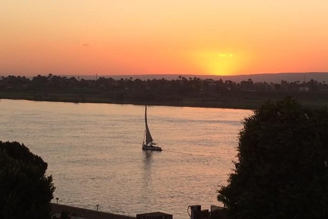 Amazing Sunset sailing by Felucca in Luxor -2 Hours (Private) - Luxor Temple from the water