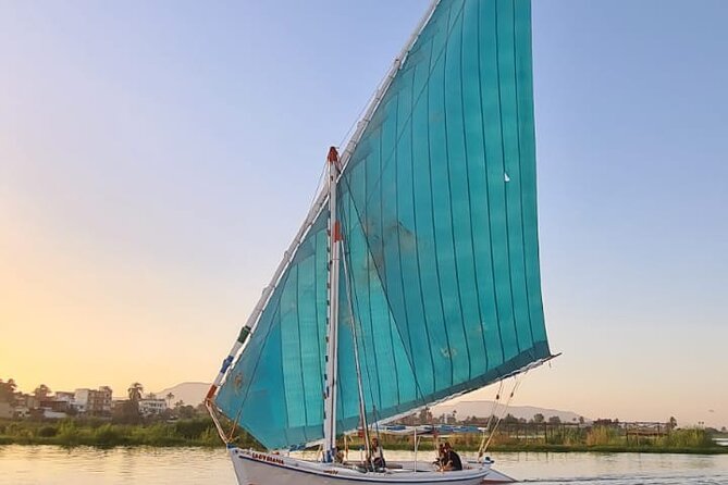 Amazing Sunset sailing by Felucca in Luxor -2 Hours (Private) - Boarding a traditional felucca
