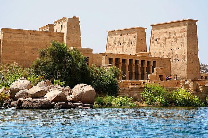 Aswan Day Tour Visiting Philae Temple, Unfinished Obelisk and High Dam in Aswan - The boat ride to Philae Temple