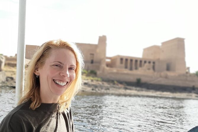 Aswan: Guided Tour to High Dam, The Obelisk & Philae Temple by Motorboat - Looking across Lake Nasser at the High Dam