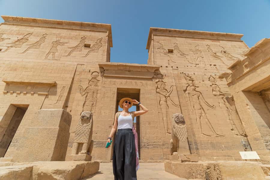 Aswan: Philae Temple Guided Half-Day Group Tour - The motorboat crossing to Philae Island