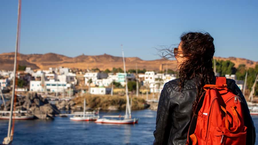 Aswan Private Felucca Ride: Sail Around Elephantine Island. - Circling Elephantine Island by Felucca