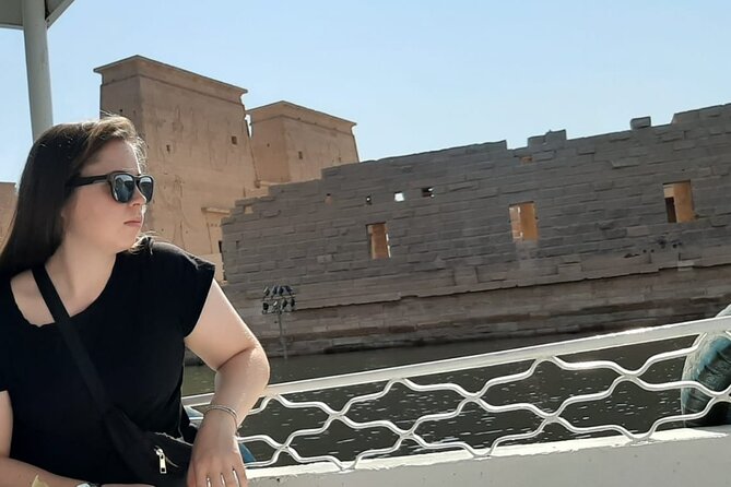 Aswan: Private Guided Tour to High Dam, The Obelisk & Philae Temple by Boat - Philae Temple by motorboat