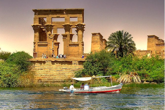 Aswan : Private Tour to Unfinished Obelisk, High Dam and Philae Temple by BOAT - Private does not always mean perfectly private