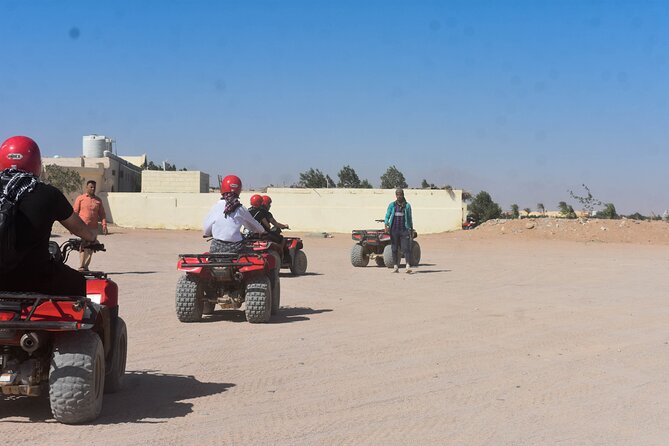 ATV Guided Quad 3 Hours in Desert - Camel riding and a pause from the quad