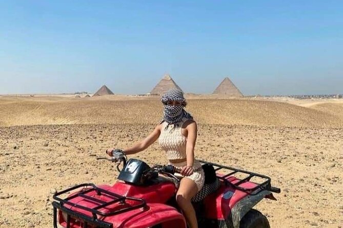 ATV Quad Bike Ride At GIZA Pyramids & BBQ Dinner. - What the pyramid views add