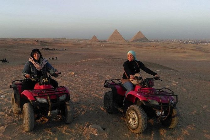 ATV Ride at the Desert of Giza Pyramids - Pickup from Cairo or Giza