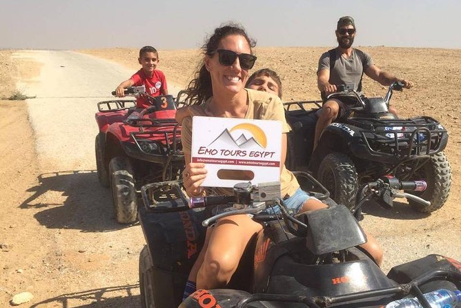 ATV Ride at the Desert of Giza Pyramids - Reaching the desert and getting set up