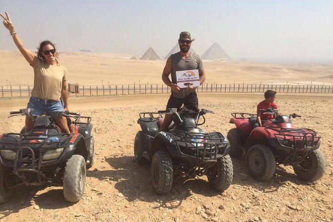 Best Adventure Tours Visit Giza Pyramids and ATV Quad Bike Ride in Desert - Why this five-hour Cairo combination works