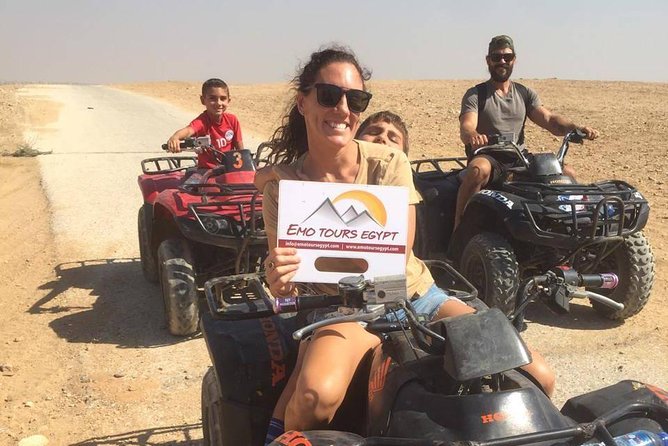 Best Adventure Tours Visit Giza Pyramids and ATV Quad Bike Ride in Desert - The Great Pyramids: Cheops, Chephren, and Menkaure